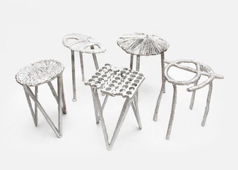 sao paulo can city recycled aluminum stools