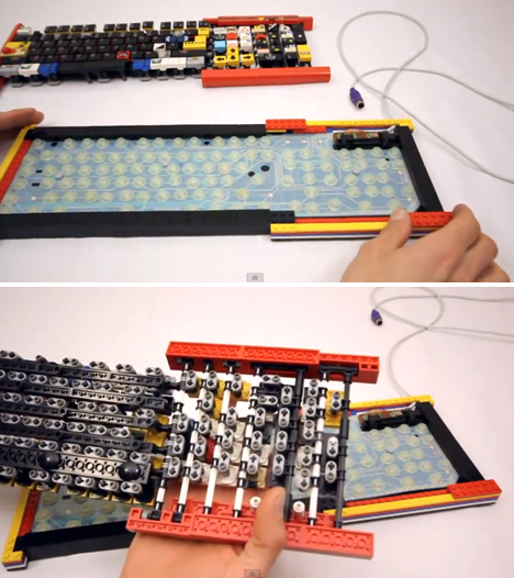 LEGO Keyboard reclaimed 3