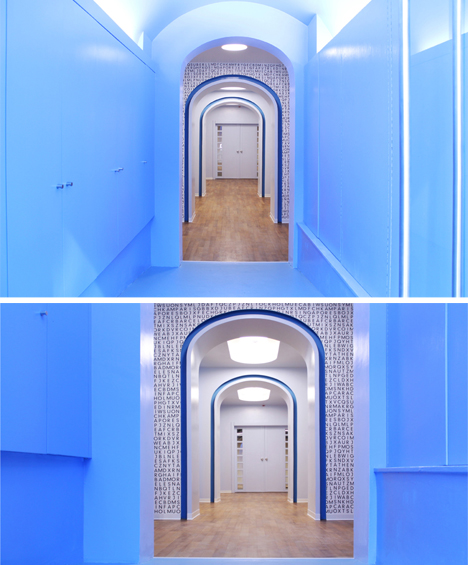 arched hallway