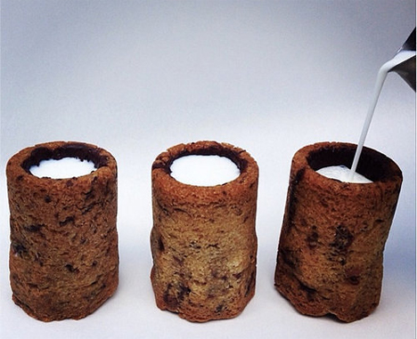 milk and cookie shots
