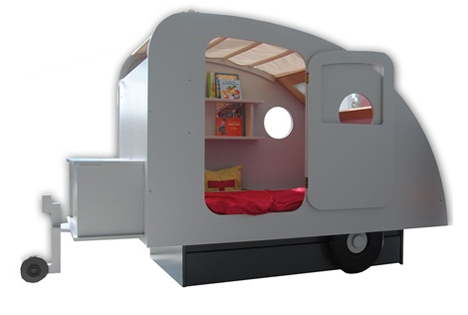 teardrop camper bed