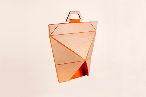 origami facet bags
