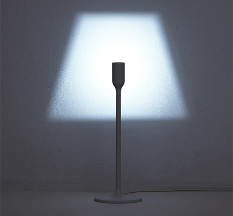 shade projecting lamp
