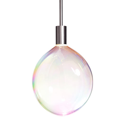 bubble blowing lamp