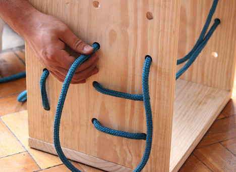 Customizable rope shelf 1