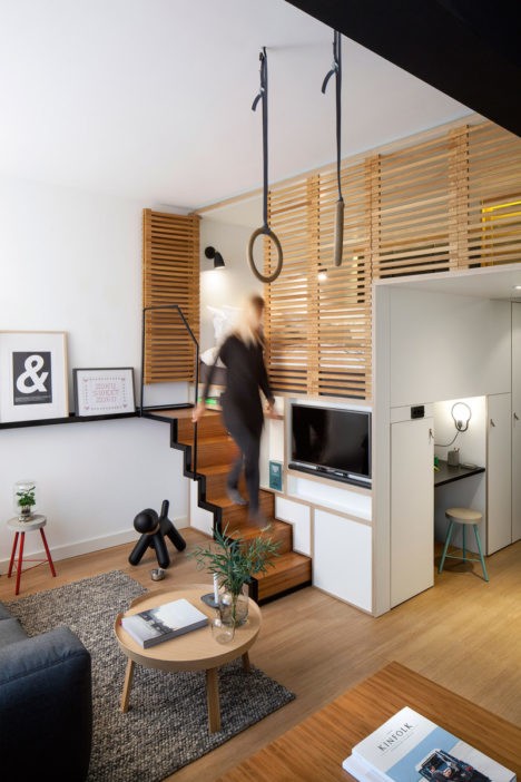 Clever Micro Apartment Packed with Hidden Storage