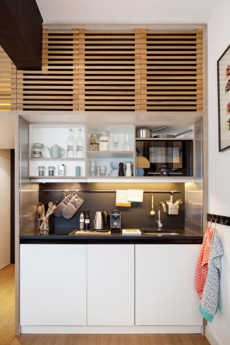Clever Micro Apartment Packed with Hidden Storage