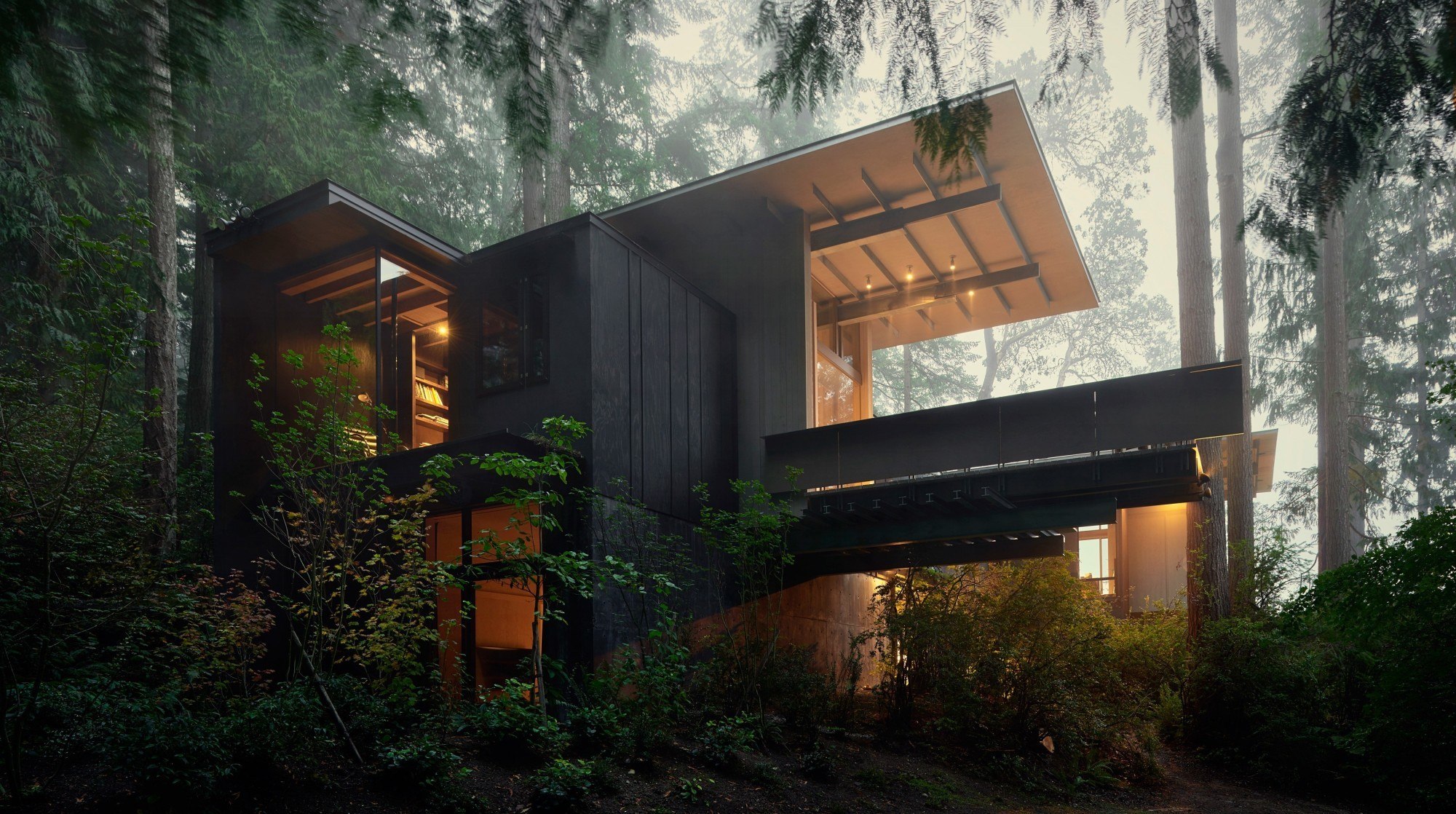 Home of a Starchitect: Cabin at Longbranch by Olson Kundig