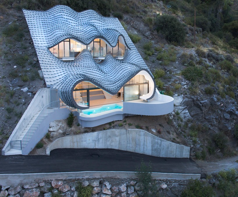 Contemporary Cave House: Dali-Esque Cliff-Sheltered Residence in Spain