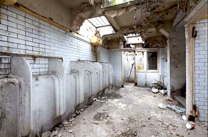 Believe It or Not, This Home Used to Be a Dilapidated Public Bathroom