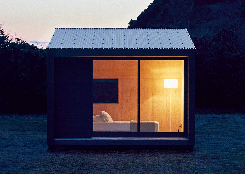 Muji Designs Prefab Timber Huts in Japan