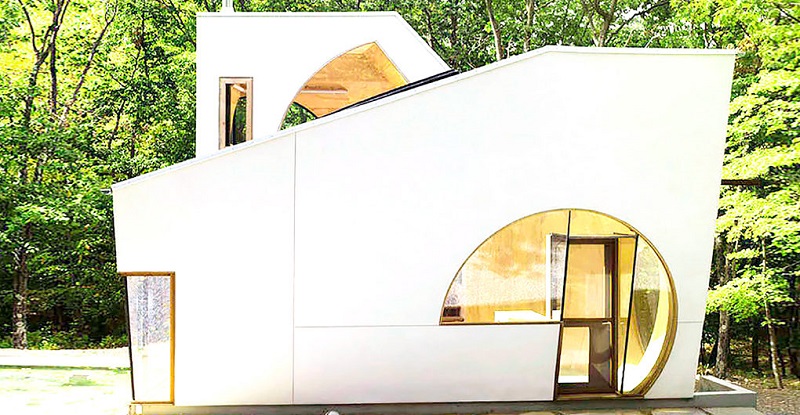 Organic Forest Dream: “Ex of In” House by Steven Holl